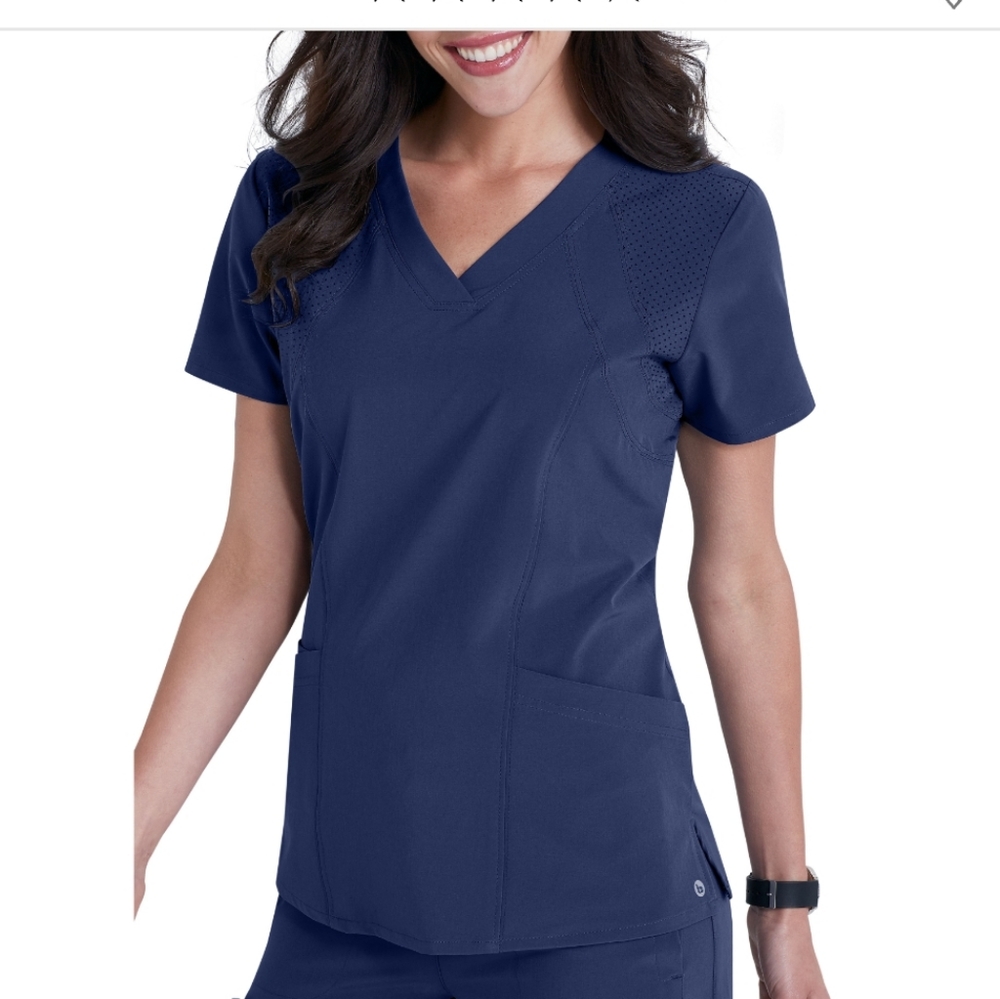 Barco One Navy Scrub Set 3X